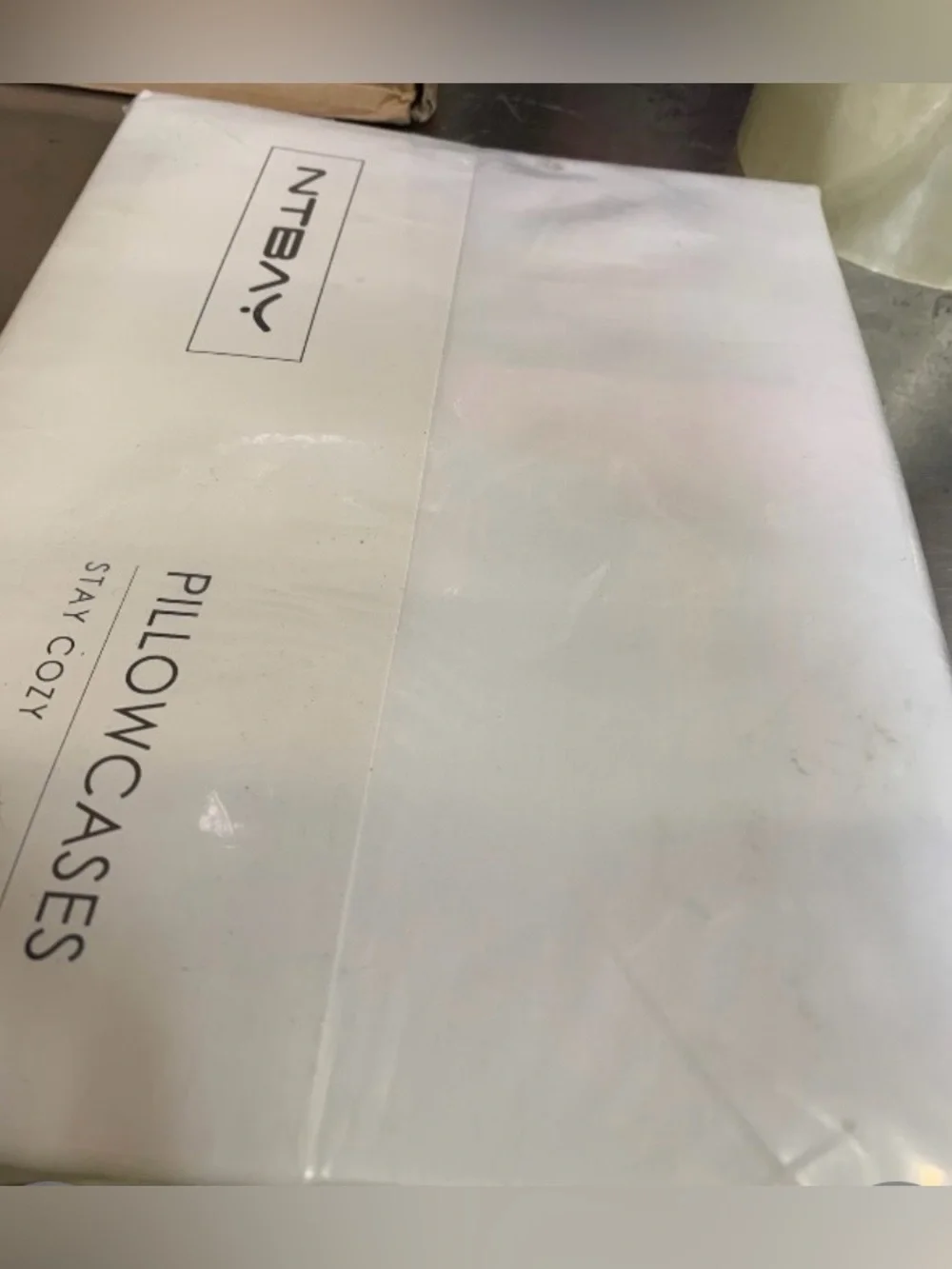 BODY PILLOW COVER Egyptian Cotton 20x54” WHITE